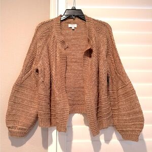 Lucky Brand open front cardigan, gently used, like new